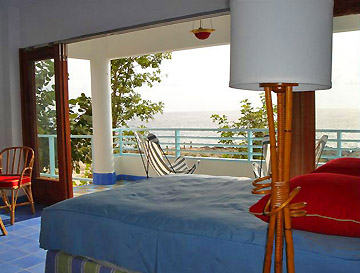 Interior and View - Hide Awhile, Negril Jamaica Resorts Hotels and Villas