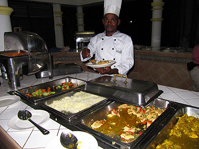 Restaurant and Bar - Beachcomber Club Restaurant Negril Jamaica Resorts and Hotels
