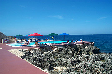 Pool & Pool Grill and Bar - Rockhouse Pool - Negril Jamaica Resorts and Hotels