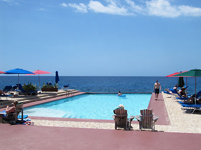 Pool & Pool Grill and Bar - Rockhouse Pool- Negril Jamaica Resorts and Hotels