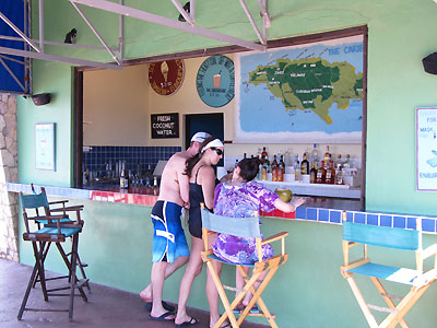Pool & Pool Grill and Bar - Rockhouse Pool Bar - Negril Jamaica Resorts and Hotels