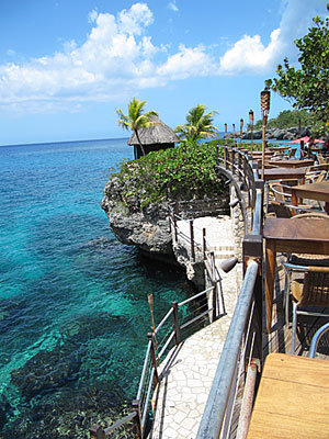 Dining at Rockhouse Restaurant - Rockhouse Hotel and Villas - Negril, Jamaica Resorts and Hotels