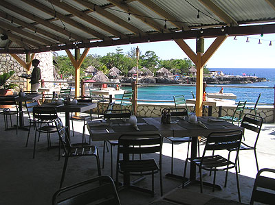 Pushcart Restaurant and Rum Bar - Rockhouse Pushcart Restaurant - Negril Jamaica Resorts and Hotels