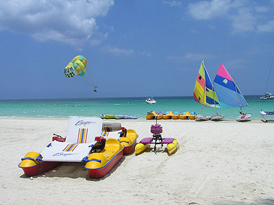The Beach - Couples Swept Away Water Toys - Negril, Jamaica Resorts and Hotels
