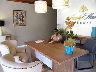 Reception and lobby - Sandy Haven Luxury Boutique Hotel, Negril Jamaica Resorts and Hotels