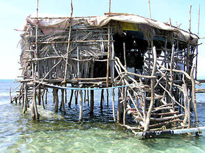 Floyds Pelican Bar Hut
