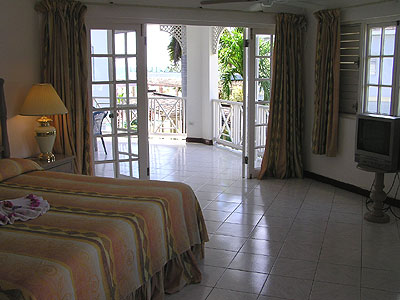 One and Two Bedroom Suites - Beachcomber Club, Two Bedroom Living Room, Negril Jamaica Resorts and Hotels