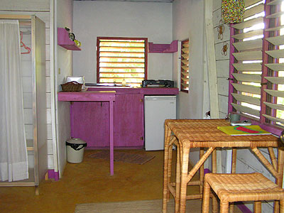 1 Bedroom Cottages 1 Bedroom Cottages - Bananas Garden 1 Bedroom Cottage kitchen Negril Jamaica Resorts and Hotels