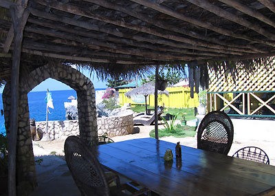 Dolphin Bar - Drinks + home style meals freshly cooked specially for the guest Dolphin Bar - Drinks + home style meals freshly cooked specially for the guest - Banana Shout Dolphin Bar, Negril, Jamaica Resorts and Hotels