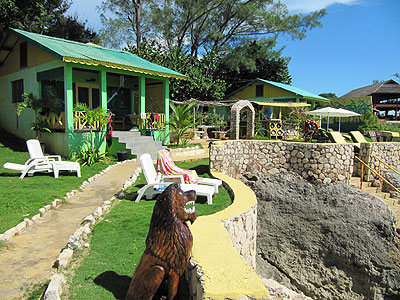 Cottage # 3 Dolphin Bay - Banana Shout, Negril, Jamaica Resorts and Hotels