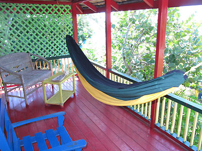 Cottage # 1 Red Rooster House - Banana Shout Red Rooster Cottage, Negril, Jamaica Resorts and Hotels