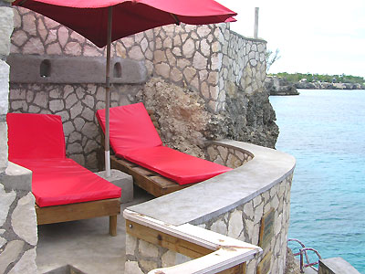 Pool and Private Cove - Catcha Falling Star, Negril Jamaica Resorts and Hotels