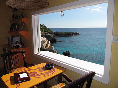 One Bedroom Ocean View Suites - The Caves Bird's Nest Bath - Negril, Jamaica Resorts and Hotels
