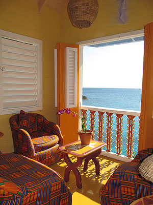 One Bedroom Ocean View Suites - The Caves Bird's Nest Bath - Negril, Jamaica Resorts and Hotels