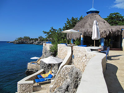 Pool, Jacuzzi, Lounge and Grounds - The Caves - Negril, Jamaica Resorts and Hotels
