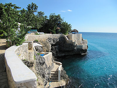 Pool, Jacuzzi, Lounge and Grounds - The Caves - Negril, Jamaica Resorts and Hotels