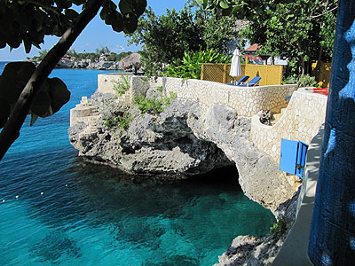 Pool, Jacuzzi, Lounge and Grounds - The Caves - Negril, Jamaica Resorts and Hotels