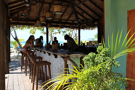 Restaurant, Beach Bar and Wifi Lounge - Country Country Beach - Negril, Jamaica Resorts and Hotels