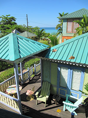 The Cottages (Exterior) - Country Country Beach - Negril, Jamaica Resorts and Hotels