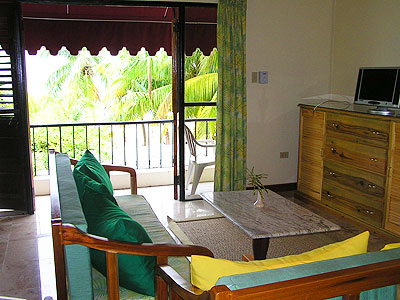 Jr. Suites - Upper Level - Charela Jr. Suite Interior - Negril Resorts and Hotels, Jamaica