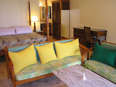 Jr. Suites - Upper Level Jr. Suites - Upper Level - Charela Jr. Suite Interior - Negril Resorts and Hotels, Jamaica
