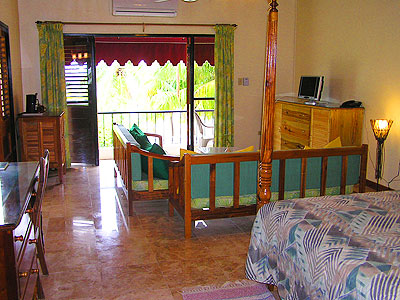 Jr. Suites - Upper Level Jr. Suites - Upper Level - Charela Jr. Suite Interior - Negril Resorts and Hotels, Jamaica