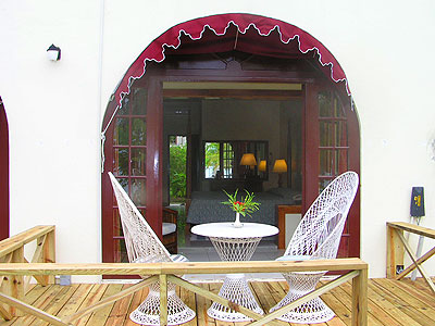 Sea View Rooms Sea View Rooms - Charela Lower Beach View room Patio - Negril Resorts and Hotels, Jamaica