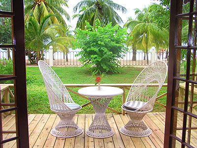 Sea View Rooms Sea View Rooms - Charela Lower Beach View room Patio - Negril Resorts and Hotels, Jamaica