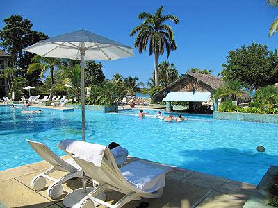 The Pool and Jacuzzi - Couples Negril, Negril Jamaica Resorts and Hotels