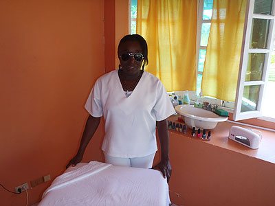 Grounds, Heather's Spa and Tropic Souveniers Convinience & Gift Shop Grounds, Heather's Spa and Tropic Souveniers Convinience & Gift Shop - Coral Seas Beach, Negril Jamaica Resorts and Hotels