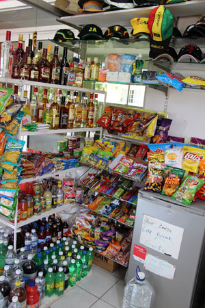 Grounds, Heather's Spa and Tropic Souveniers Convinience & Gift Shop Grounds, Heather's Spa and Tropic Souveniers Convinience & Gift Shop - Coral Seas Beach, Negril Jamaica Resorts and Hotels