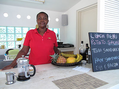 Pool and Breakfast Bar Pool and Breakfast Bar - Hide Awhile, Negril Jamaica Resorts Hotels and Villas