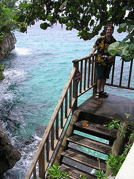 Water Access - Catcha Falling Star Gardens, Negril Jamaica Resorts and Hotels