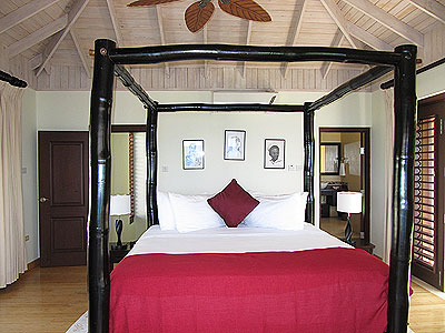 Master Bedroom - Little Waters Villa - Negril Jamaica Villas, Resorts and Hotels