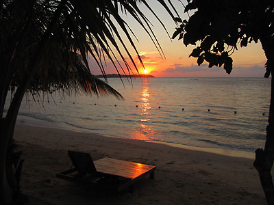 Rhodes Hall Sunset - Rhodes Hall Resort, Negril Jamaica Resorts and Hotels