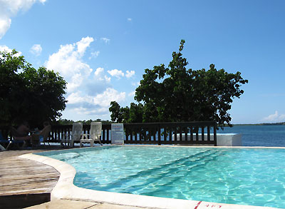 Infinity Edge Salt Water Pool - Rhodes Hall Resort Pool, Negril Jamaica Resorts and Hotels