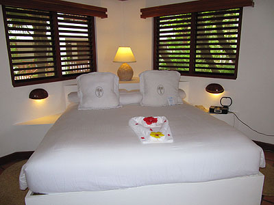 Beach Front Suite - Couples Swept Away Beach Front Suite Bedroom - Negril, Jamaica Resorts and Hotels