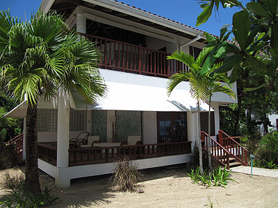 Beach Front Suite - Couples Swept Away Beach Front Suite Veranda - Negril, Jamaica Resorts and Hotels
