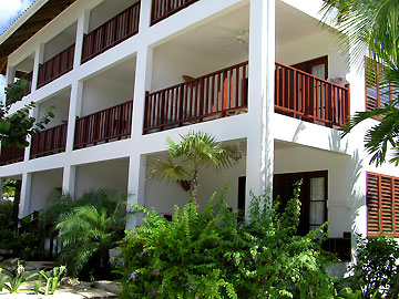 Verandah Suites (Garden, Ocean and Beach Front) - Couples Swept Away Beach Front Veranda Suite Veranda - Negril, Jamaica Resorts and Hotels