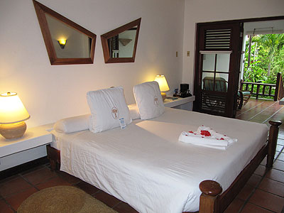 Garden Veranda Suite - Couples Swept Away Garden Suite Bedroom - Negril, Jamaica Resorts and Hotels