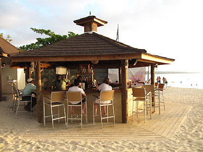 Beach, Sandz Beach Bar & Patio and Private Cabanas - Sandy Haven Luxury Boutique Hotel, Negril Jamaica Resorts and Hotels