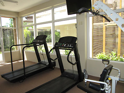Workout room and grounds - Sandy Haven Luxury Boutique Hotel, Negril Jamaica Resorts and Hotels
