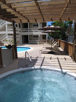 Pool, Jacuzzi and Spa - Sandy Haven Luxury Boutique Hotel, Negril Jamaica Resorts and Hotels