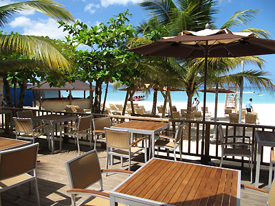 Dining Options - Bongos Restaurant and Bar, Almond Tree Beach Grill and Sandz Bar - Sandy Haven Luxury Boutique Hotel, Negril Jamaica Resorts and Hotels