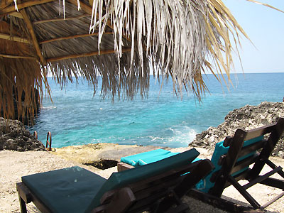 Entrance, Pool, Grounds and Views - Sunset On The Cliffs, Negril Jamaica Resorts and Hotels