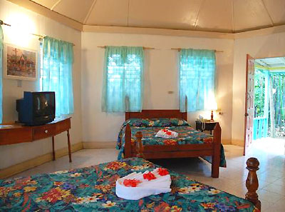 Ocean View Cottages Ocean View Cottages - Samsara Hotel Sea Side Cottage Interior - Negril Jamaica Resorts and Hotels