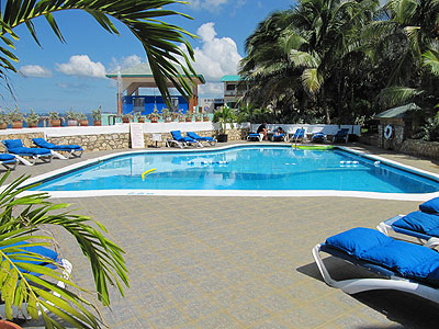Pools, Sea entrances and Snorkeling Pools, Sea entrances and Snorkeling - Samsara Hotel Pool - Negril, Jamaica, Negril Resorts and Hotels