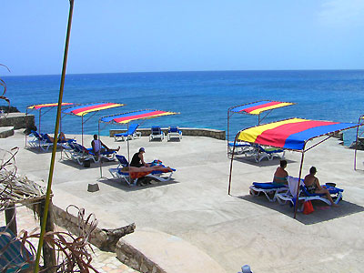 Pools, Sea entrances and Snorkeling Pools, Sea entrances and Snorkeling - Samsara Hotel Sun Shades - Negril Jamaica Resorts and Hotels