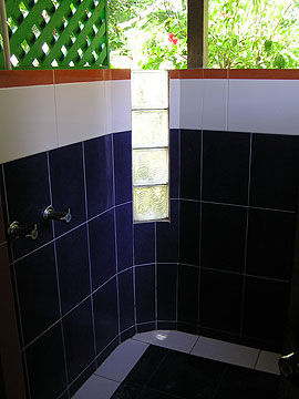 Cottages #5 Cottages #5 - Xtabi Cottage #5 shower,Negril Jamaica Resorts and Hotels