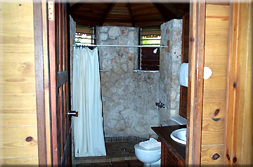 Seaside Rooms (2) Seaside Rooms (2) - Xtabi room #7 bathroom, Negril Jamaica Resorts and Hotels